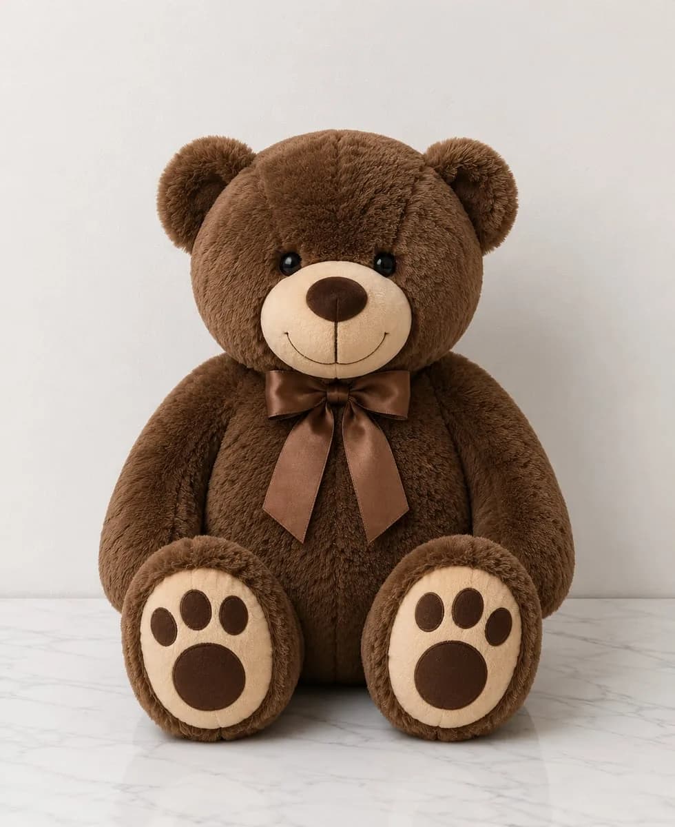 Brown Plush Bear (6')