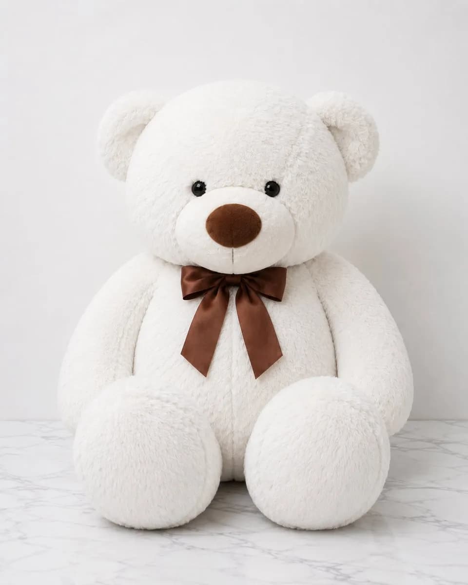 Cream 6' bear