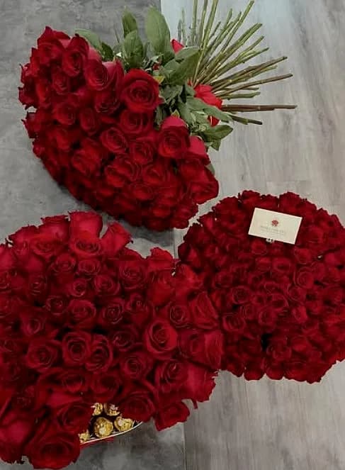 50 of our freshest roses birthday arrangement